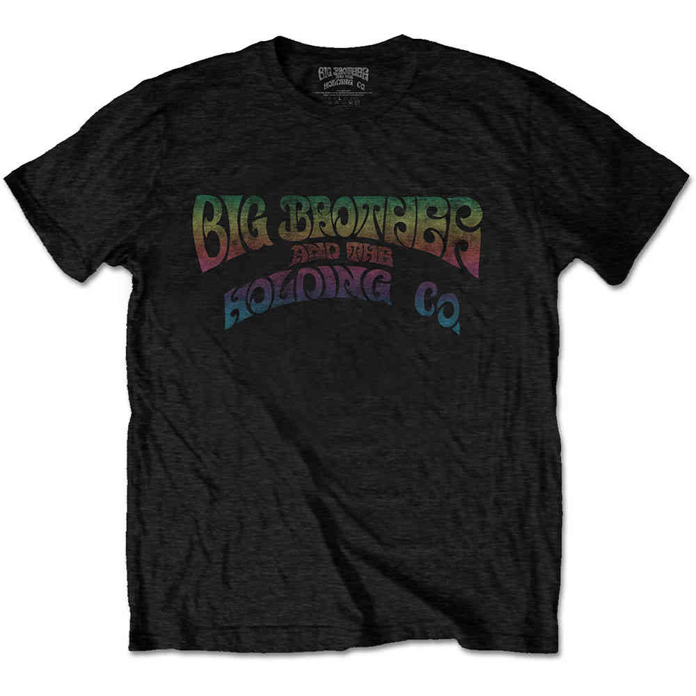 Big Brother And The Holding Company - Vintage Logo Tshirt Homme - Noir